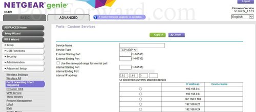 How To Port Forward Minecraft Server Netgear Genie